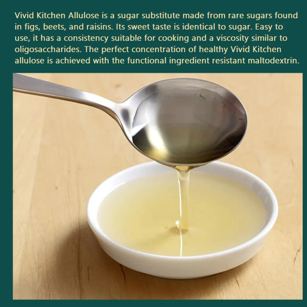 Vivid Kitchen Liquid Allulose Sweetener 510g - Image 3