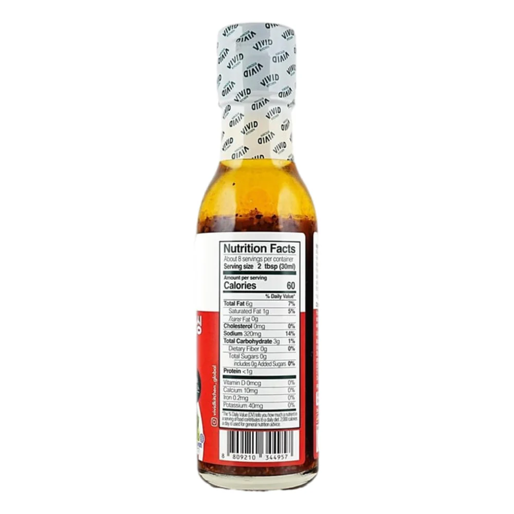 Vivid Kitchen Zero Sugar Oriental Dressing 235g - Image 3
