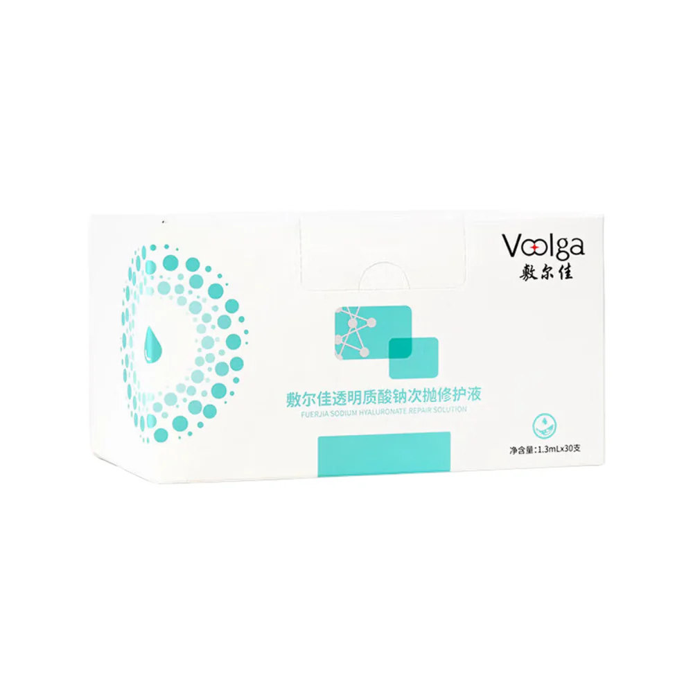 Voolga Sodium Hyaluronate Repair Solution 1.3ml x 30 Vials - Hyaluronic Acid Repair Liquid