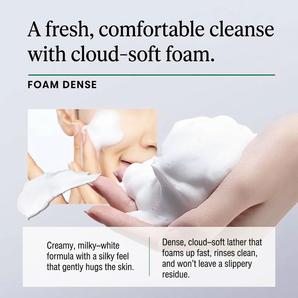 VT Cica Mild Foam Cleanser - 300ml - Image 5