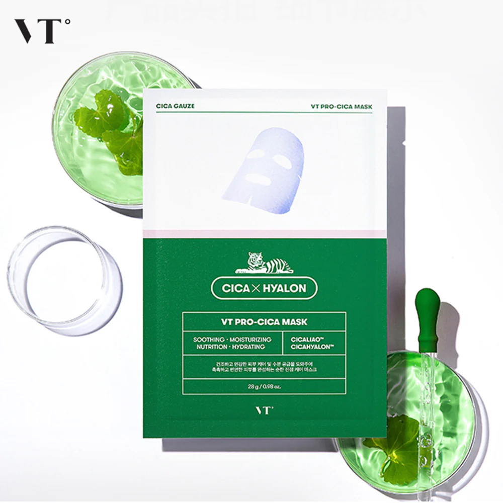 VT Pro-Cica Soothing Mask - 6 Sheets - Image 2