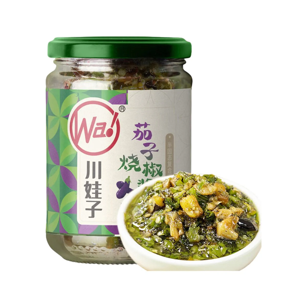 Wa! Chuan Wa Zi Eggplant & Roasted Chilli Sauce 230g
