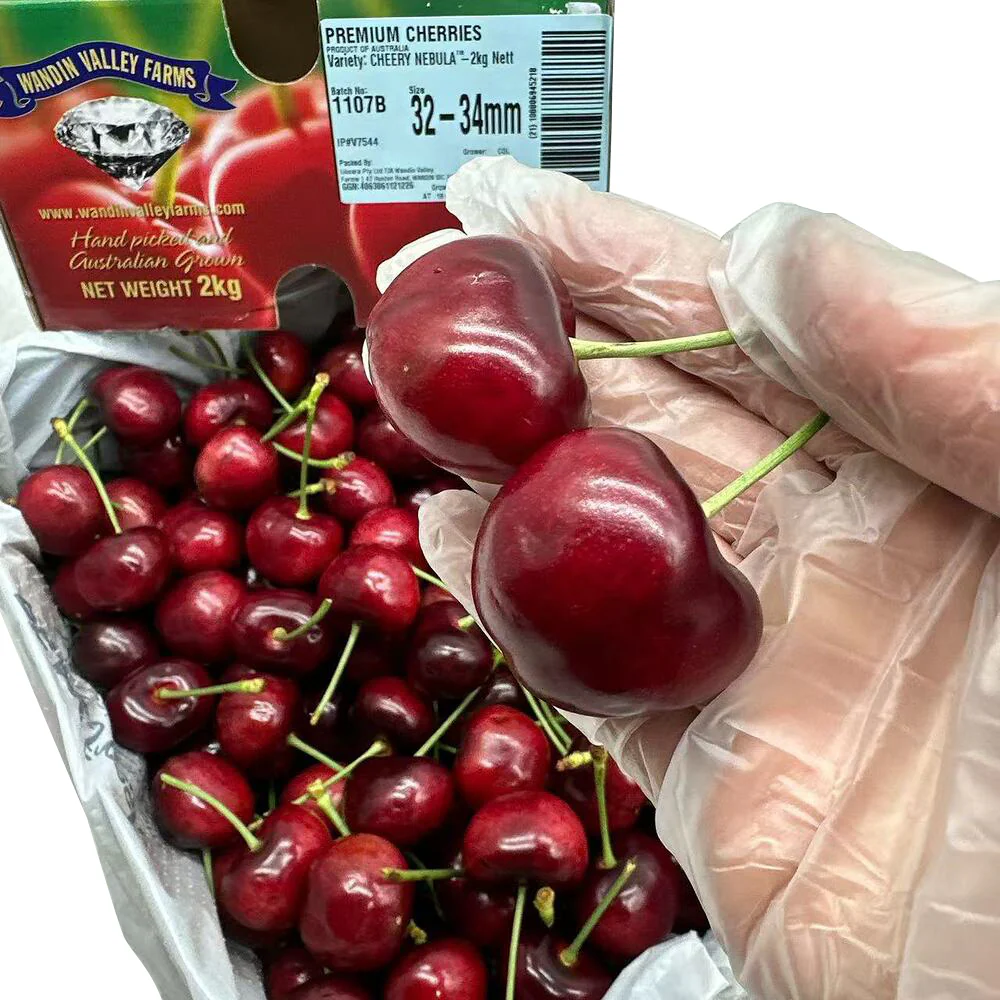 Wandin Valley Farms Nebula Premium Cherries Gift Box 32–34mm – 2kg - Image 2
