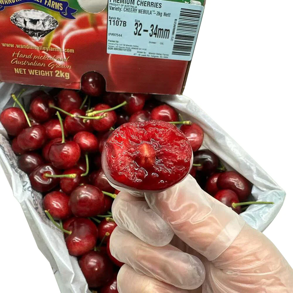 Wandin Valley Farms Nebula Premium Cherries Gift Box 32–34mm – 2kg - Image 4