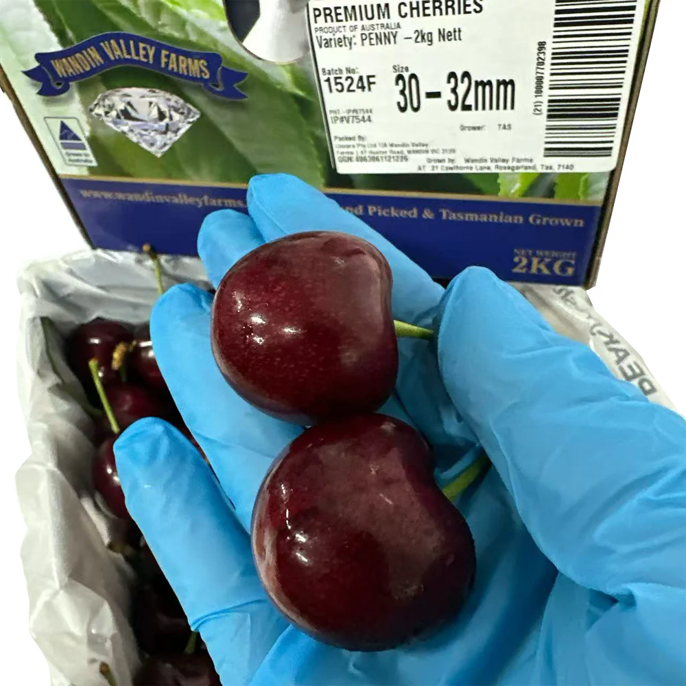 Wandin Valley Farms Penny Premium Cherries Gift Box 2kg – 30–32mm - Image 3