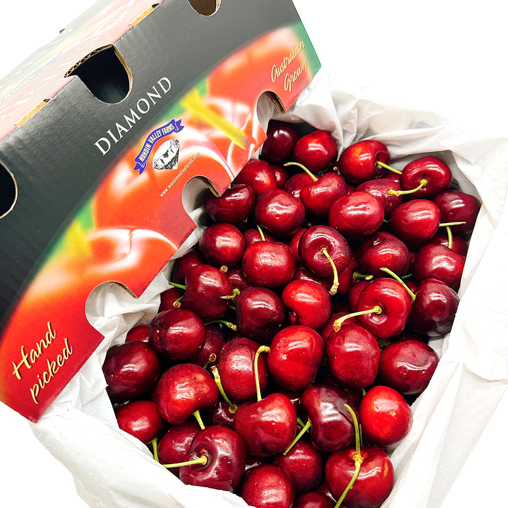Wandin Valley Farms Premium Export Cherries Gift Box 34-36mm - 2kg - Image 3