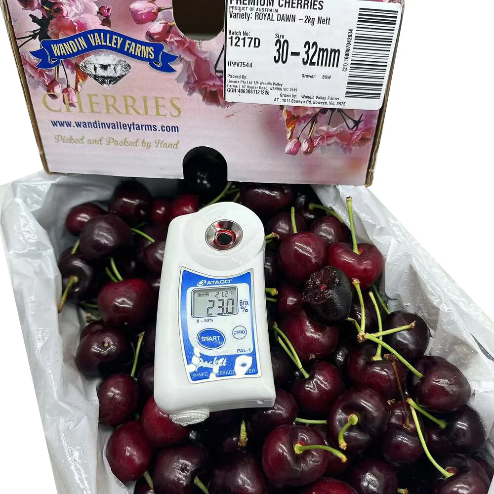 Wandin Valley Farms Royal Dawn Cherries Gift Box 30–32mm – 2kg - Image 2