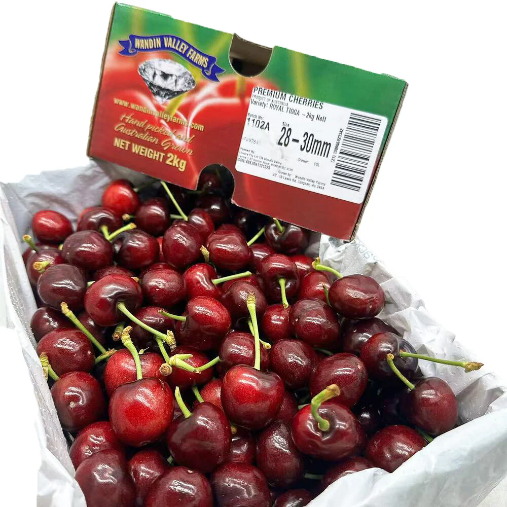 Wandin Valley Farms Royal Tioga Cherries 28–30mm Gift Box – 2kg - Image 2