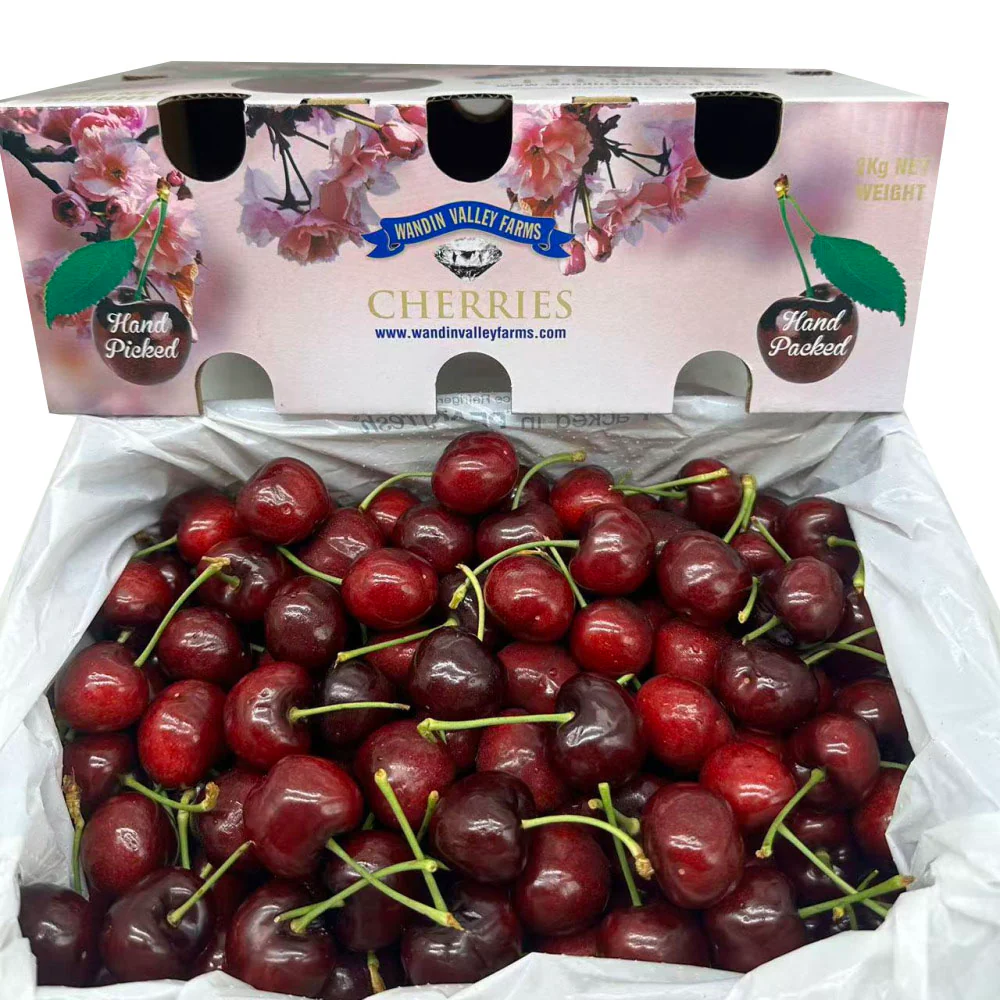 Wandin Valley Farms Sweet Georgia Cherries Gift Box 30–32mm – 2kg