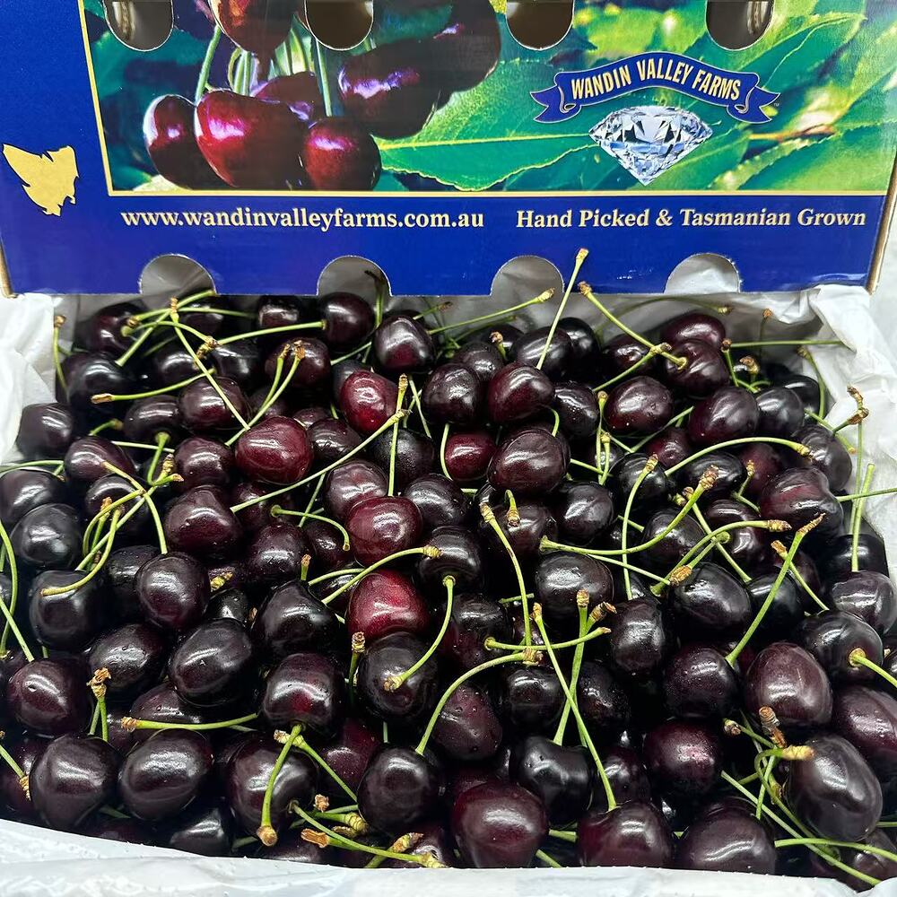 Wandin Valley Farms Tasmanian Kordia Cherries 28–30mm - 500g Box - Image 3