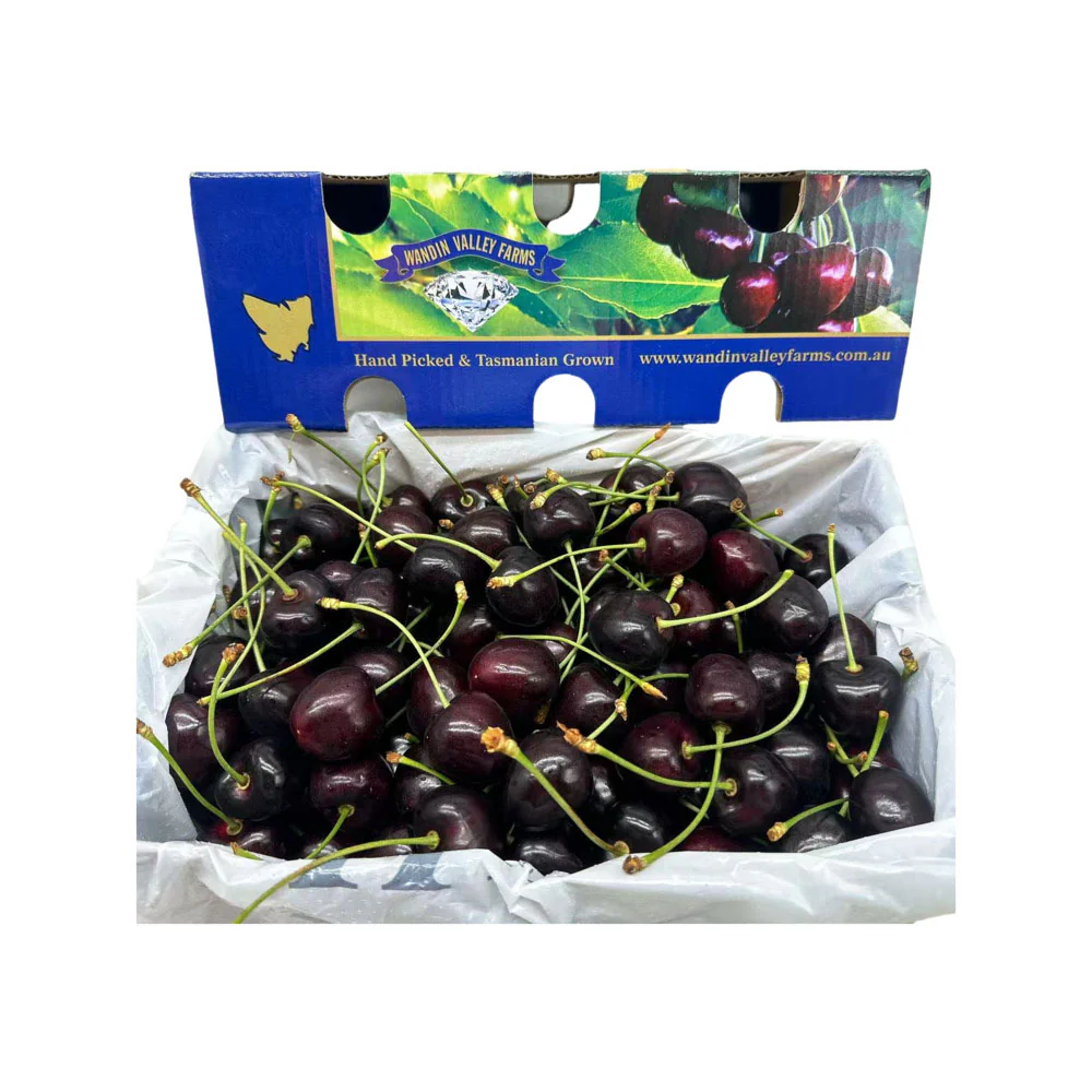 Wandin Valley Farms Tasmanian Kordia Cherries 30–32mm Gift Box 2kg