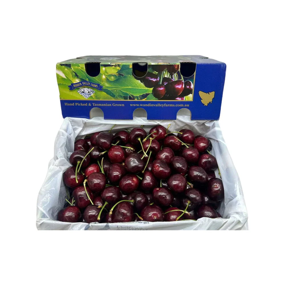 Wandin Valley Farms Tasmanian Lapin Cherries Gift Box 2kg – 34–36mm - Image 5