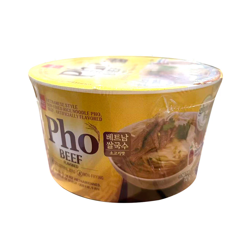 Wang Vietnamese Pho – Beef Flavour Rice Noodles 72g