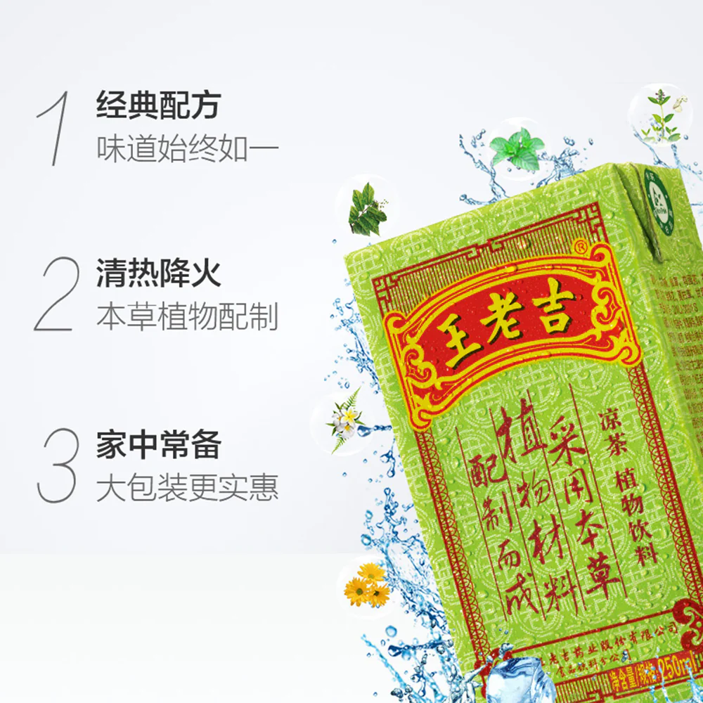 Wanglaoji Herbal Tea - 250ml - Image 3