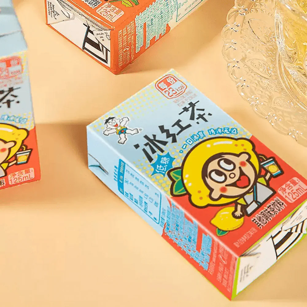 Want Want Iced Black Tea (Low Sugar) 125ml x 36 (Carton) - Image 4