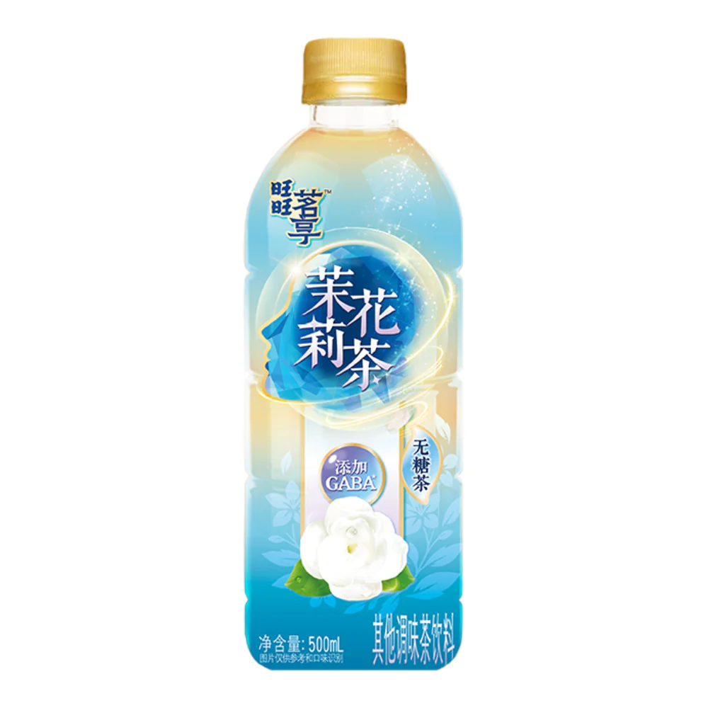 Want Want Jasmine Tea 500ml – Sugar-Free, with GABA
