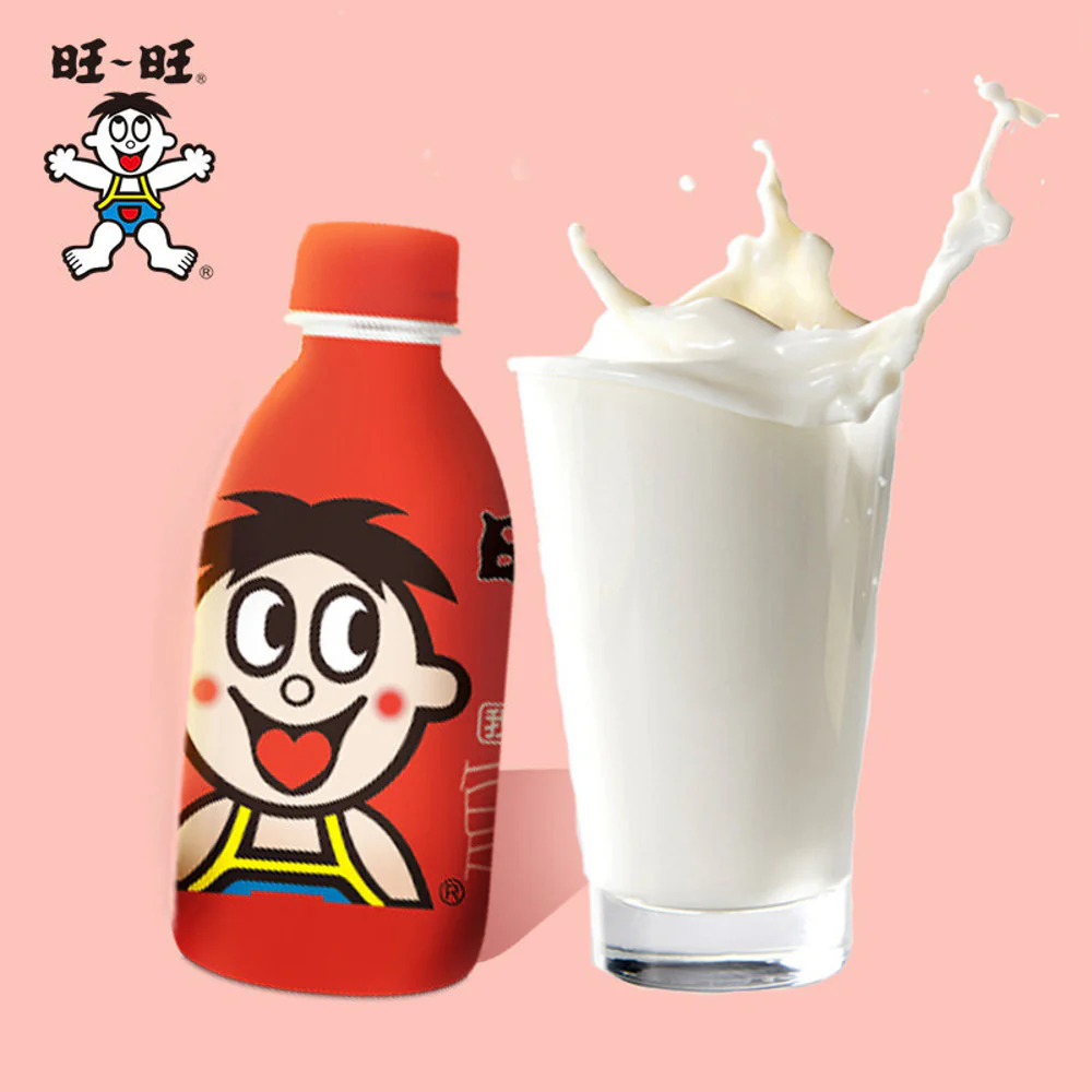 Want Want Milk Drink 245ml x 24 Bottles (Plastic) – Classic Sweet Flavoured Milk Beverage - Image 2