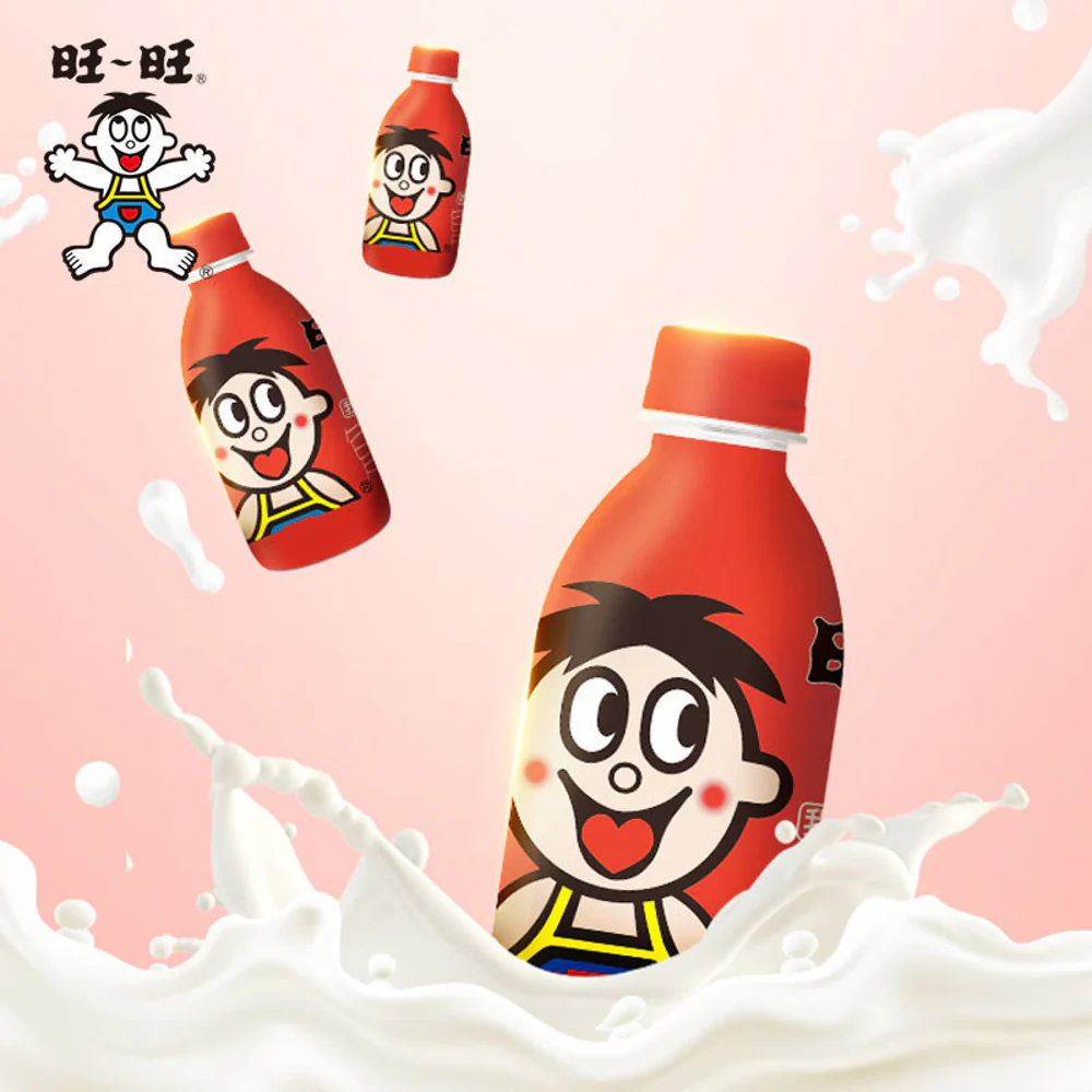 Want Want Milk Drink 245ml x 24 Bottles (Plastic) – Classic Sweet Flavoured Milk Beverage - Image 3
