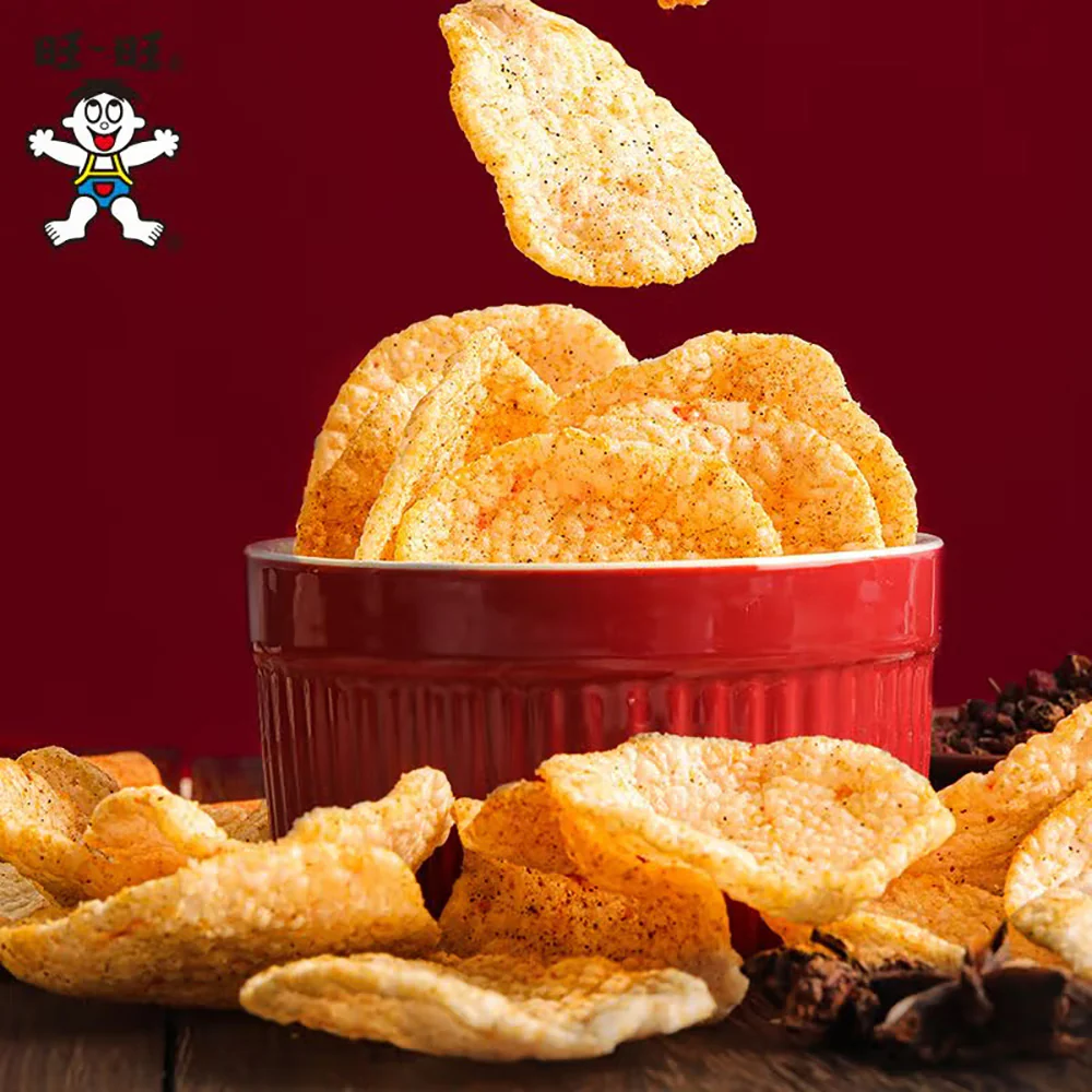 Want Want Rice Shrimp Crackers Original Flavor - 42g - Image 2