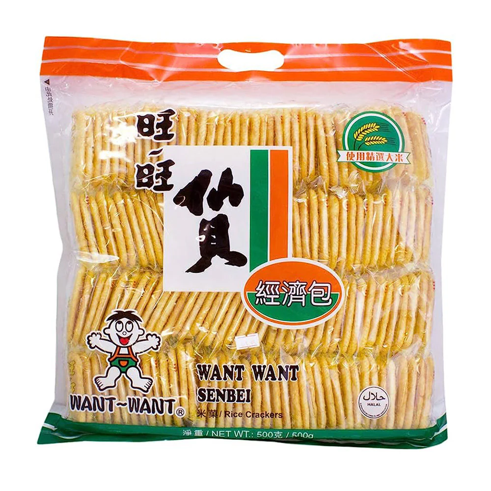 Want Want Senbei Family Pack - 500g