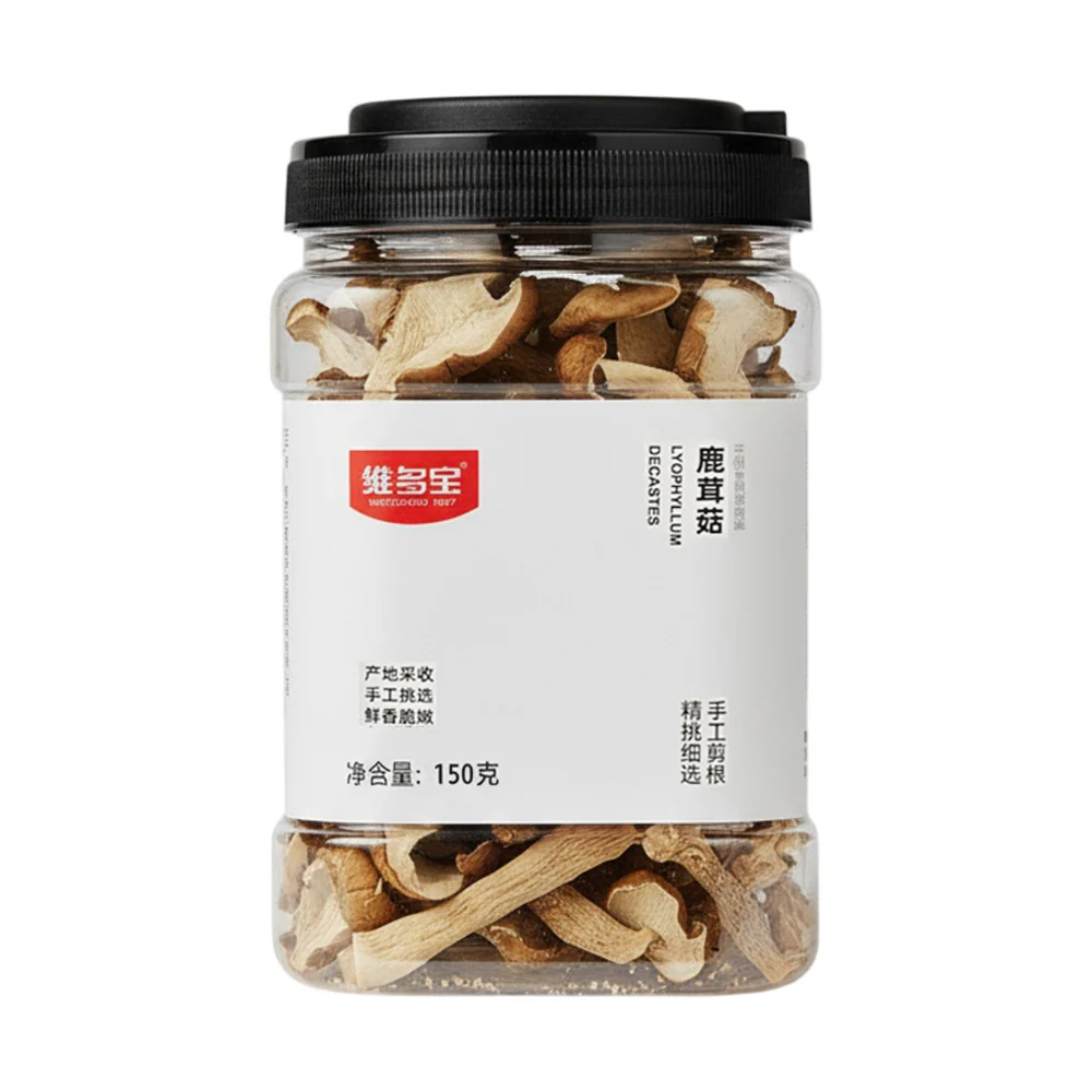 Weiduobao Dried Deer Horn Mushrooms 150g – Limited Import