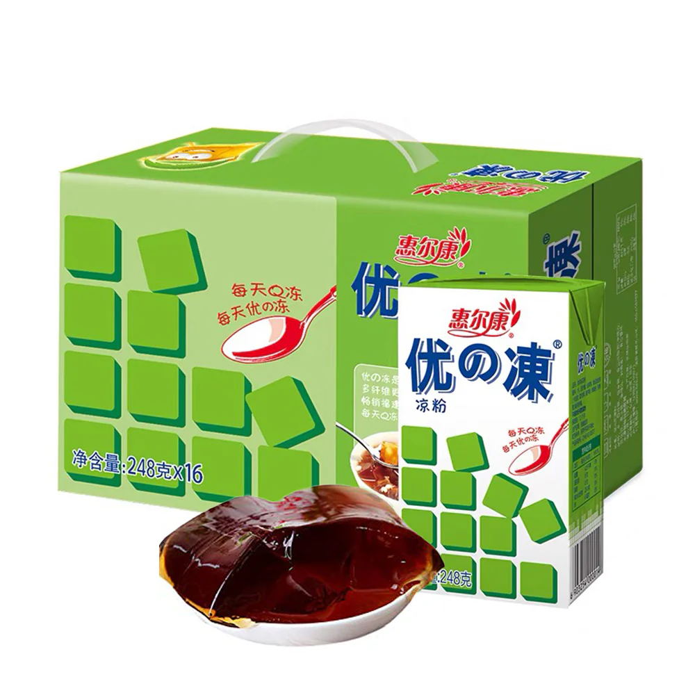 Weierkang Frozen Grass Jelly - 248g x 16 Packs