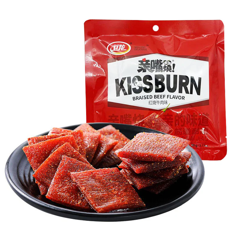 Weilong Kiss Burn Braised Beef Flavor - 90g
