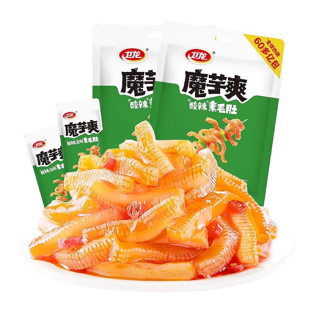 Weilong Konjac Snack Spicy Pickled Pepper Flavor 150+60g