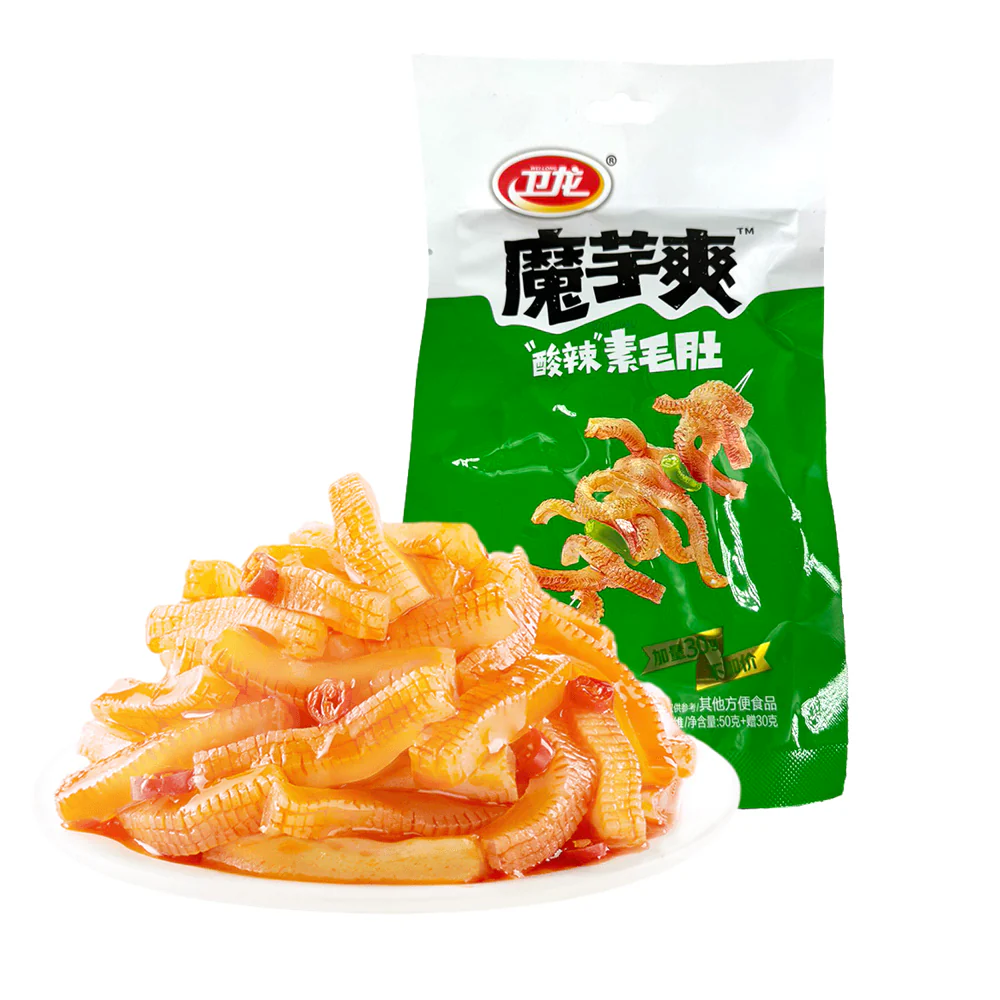 Weilong Konjac Snack Spicy & Sour Flavor - 80g