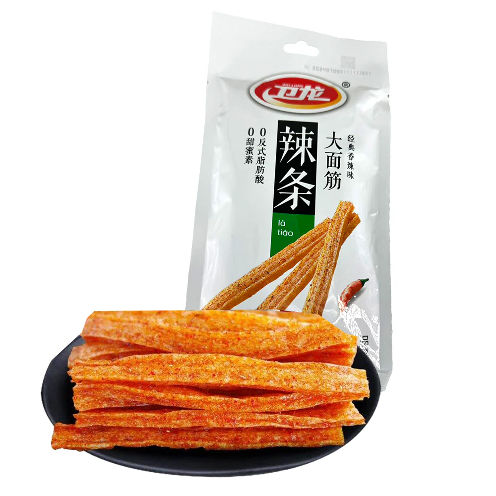 Weilong Spicy Gluten Snack - 65g