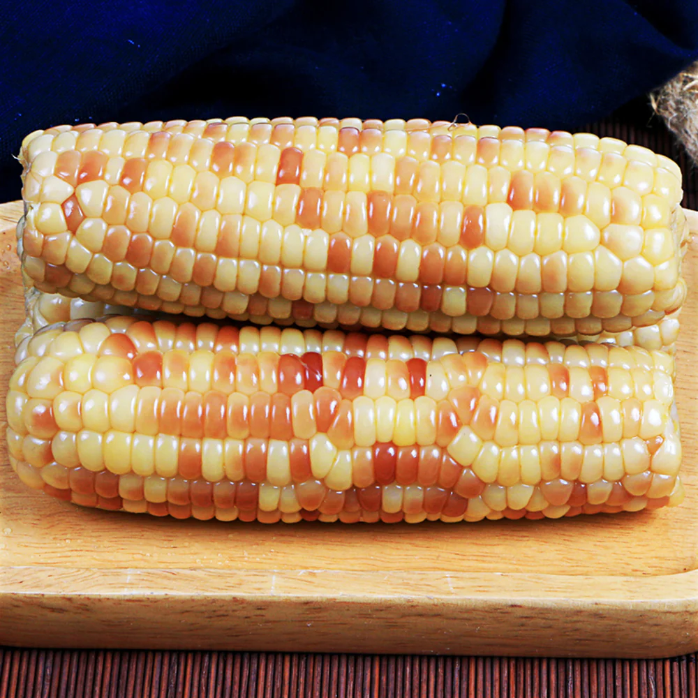 Weiyu Small Flower Waxy Corn 750g - Chinese Glutinous Corn on the Cob, Limited Import - Image 3