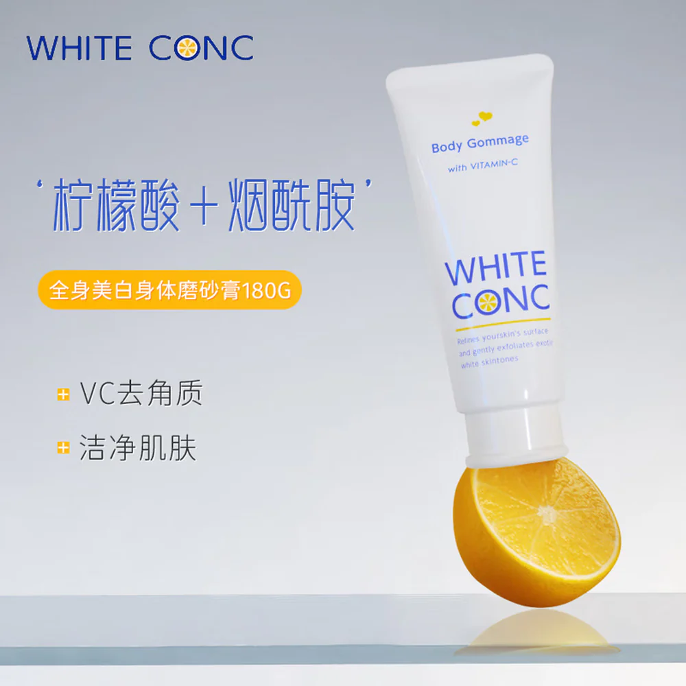 WHITE CONC Brightening Body Scrub with Vitamin C 180g - Image 5