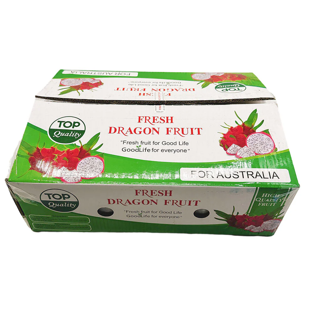 White Heart Dragon Fruit Gift Box - 7-10 pcs - Image 3