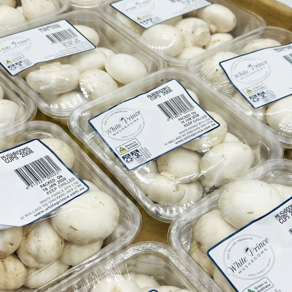 White Prince Cup Mushrooms 200g - Image 2