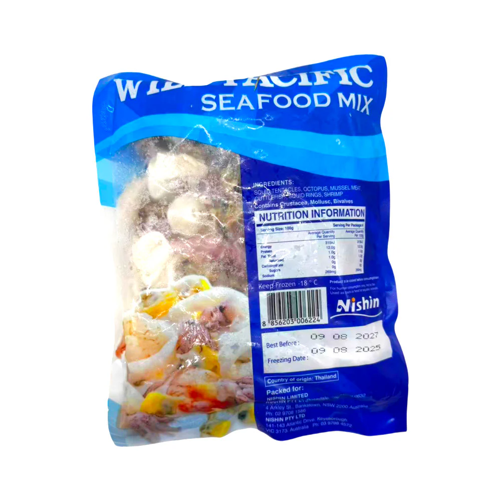 Wild Pacific Frozen Seafood Mix 400g - Image 2