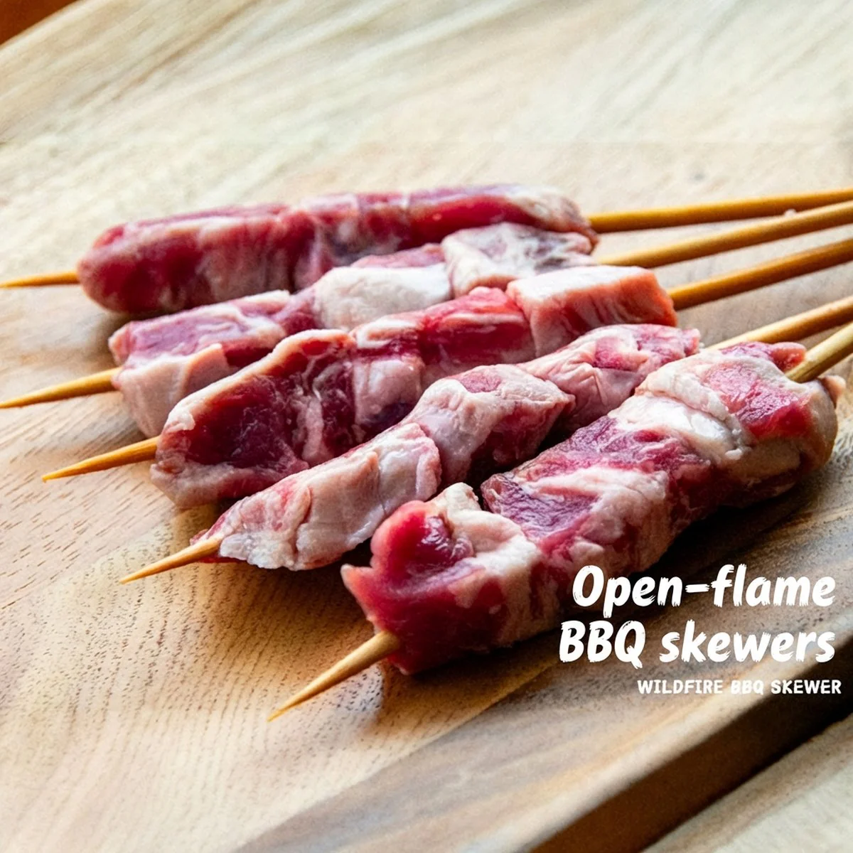 Wildfire Frozen Beef Rib Skewers – 5 Pieces, 160g