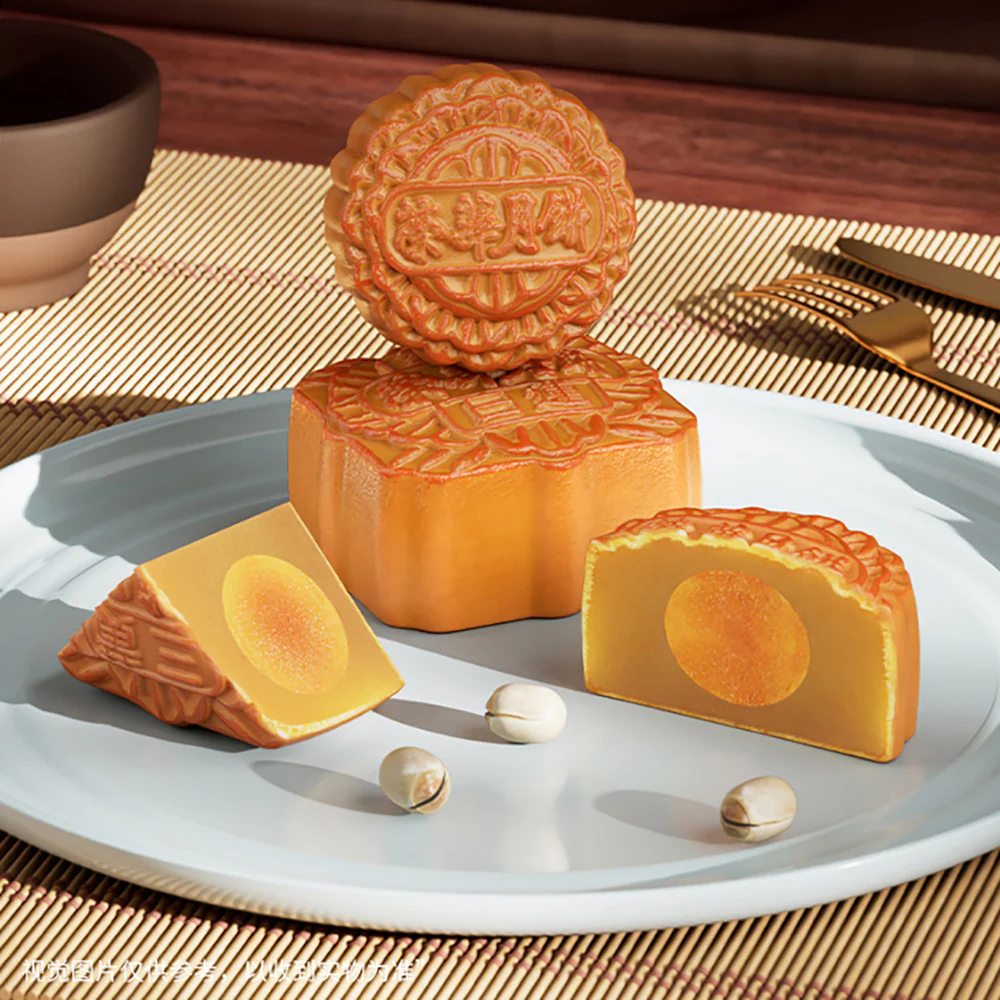 Wing Wah Mini Seven-Star Mooncakes - 8 Pieces, 780g - Image 3