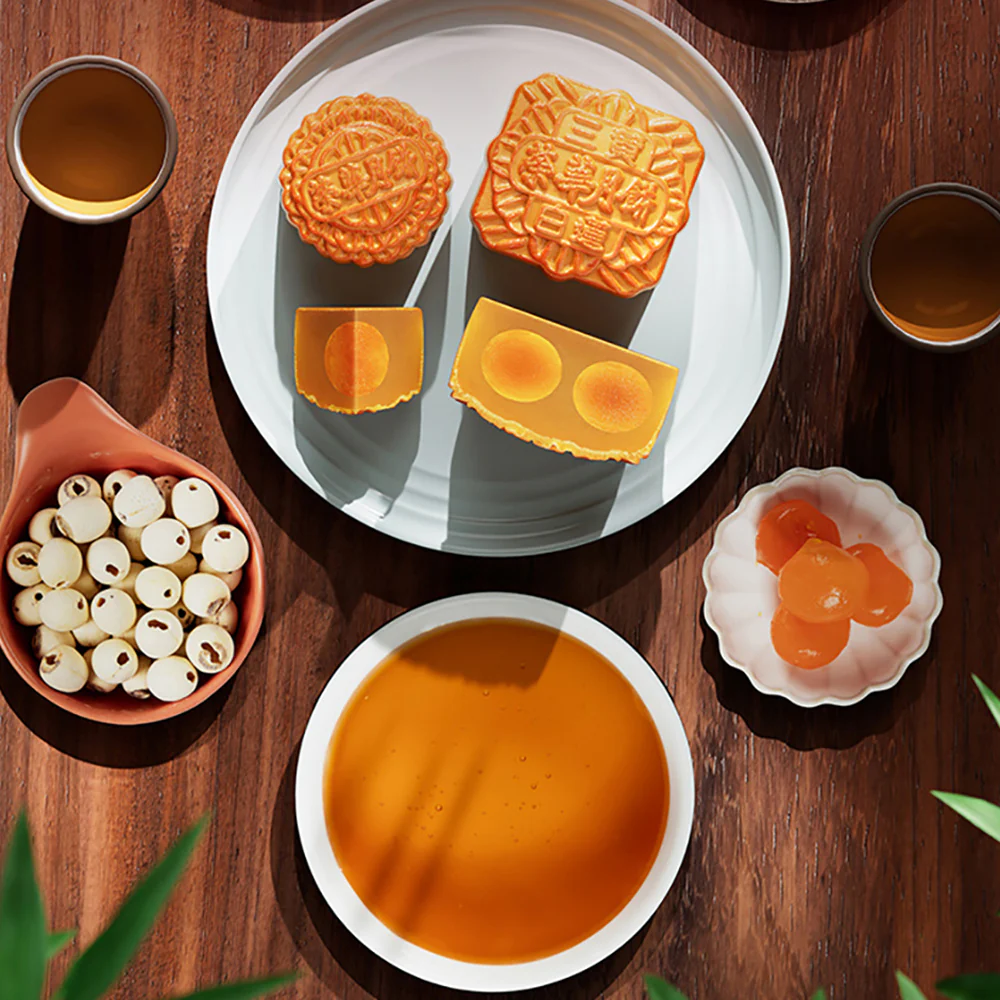 Wing Wah Mini Seven-Star Mooncakes - 8 Pieces, 780g - Image 4