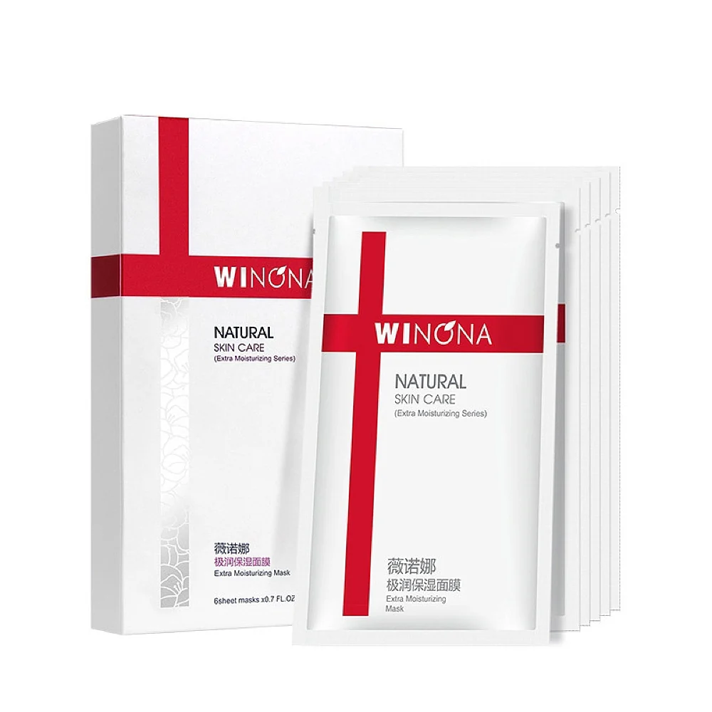 Winona Extra Moisturizing Mask - 20ml x 6 Sheets/Box