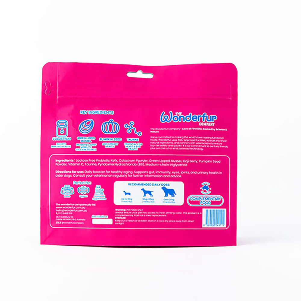 Wonderfur Senior Dog Probiotic Freeze-Dried Bites - 50g - Image 4
