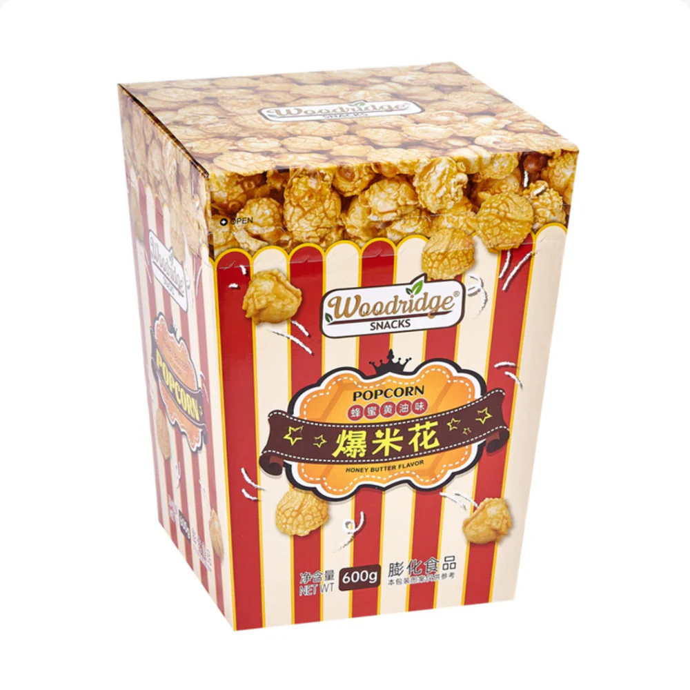 Woodridge Snacks Honey Butter Popcorn 600g – Limited Import