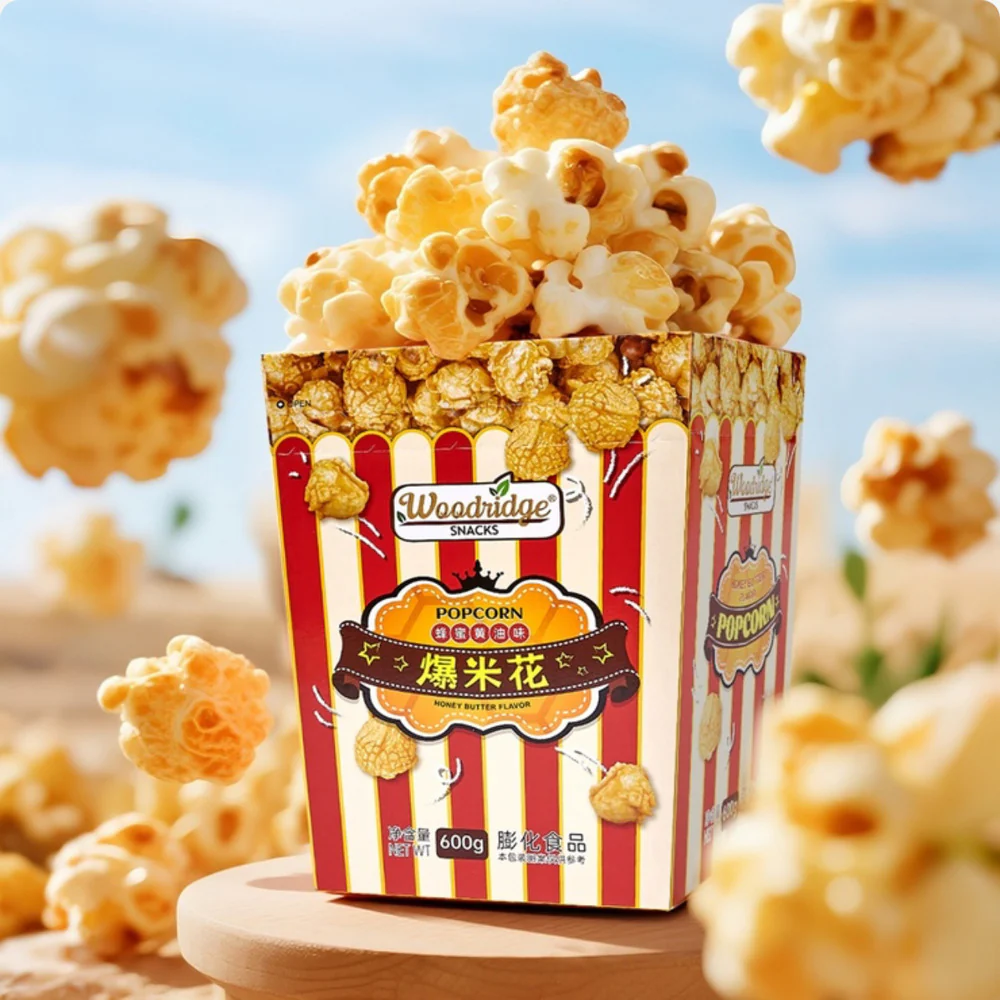 Woodridge Snacks Honey Butter Popcorn 600g – Limited Import - Image 2
