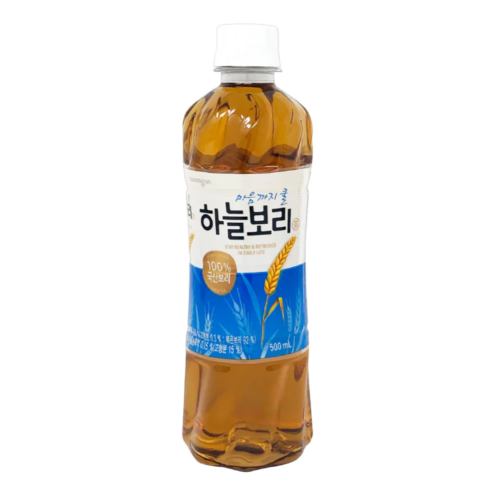 Woongjin Barley Tea 500ml - Unsweetened Roasted Barley Drink