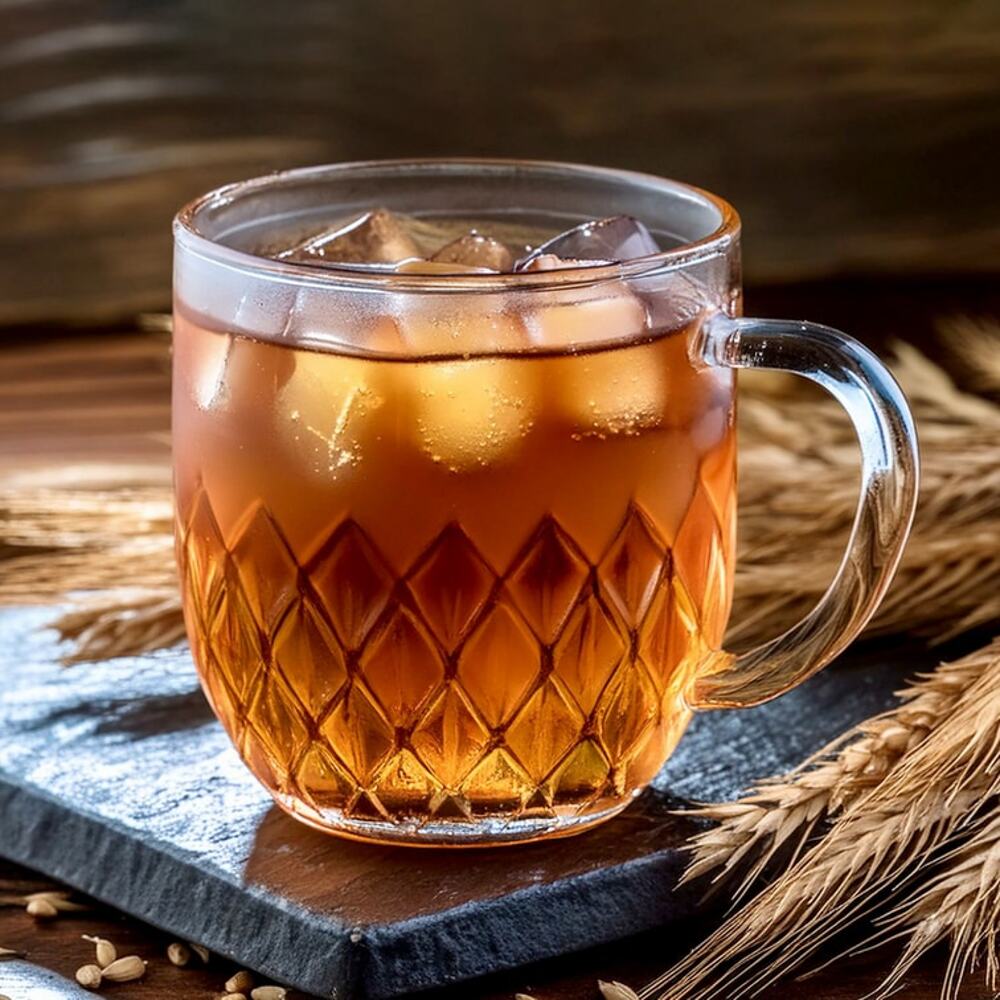 Woongjin Barley Tea 500ml - Unsweetened Roasted Barley Drink - Image 2