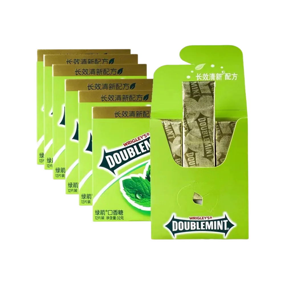Wrigley's Doublemint Chewing Gum Mint Flavor - 32g - Image 2