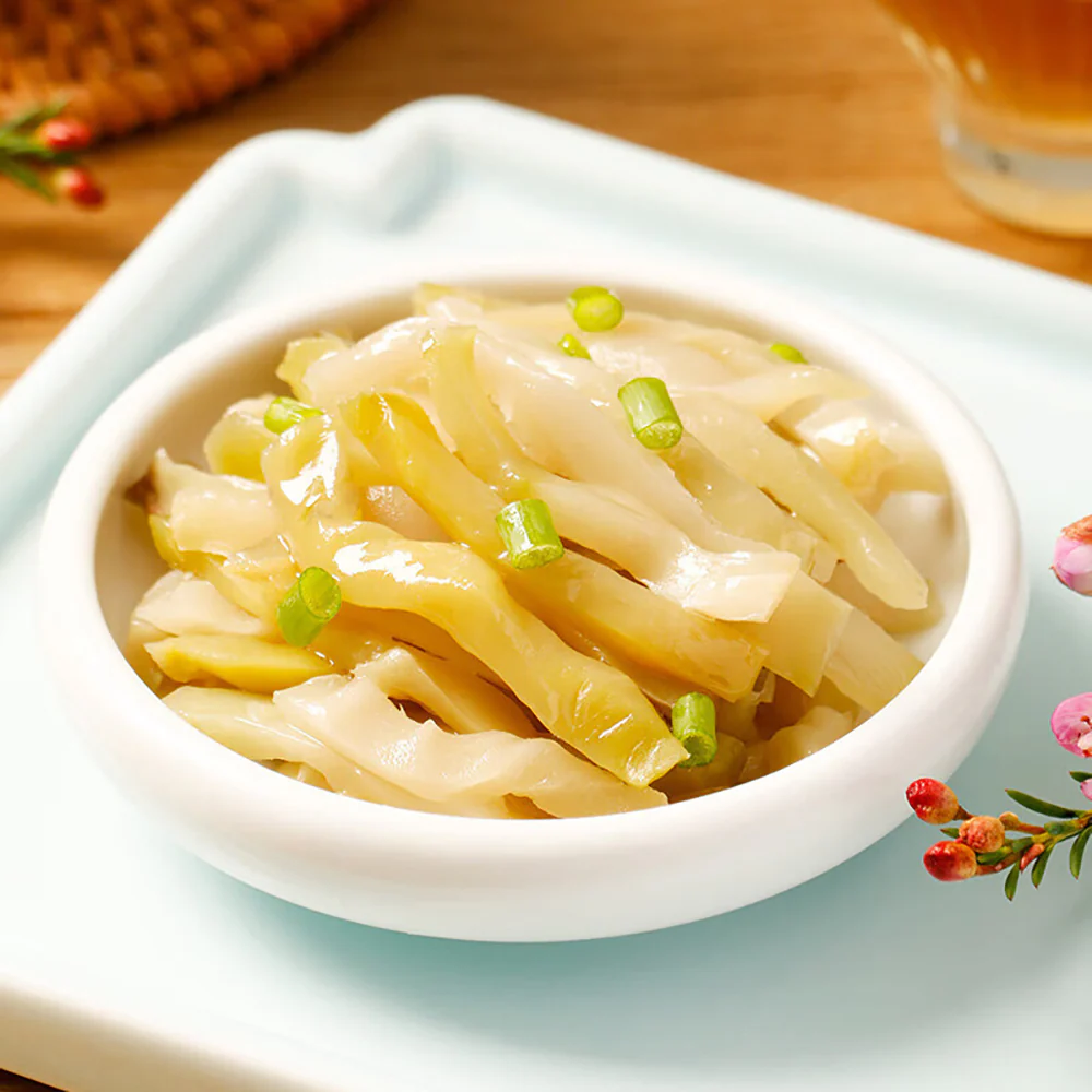 Wujiang Pickled Mustard - Light and Fragrant - 80g x 4 Packs - Image 3