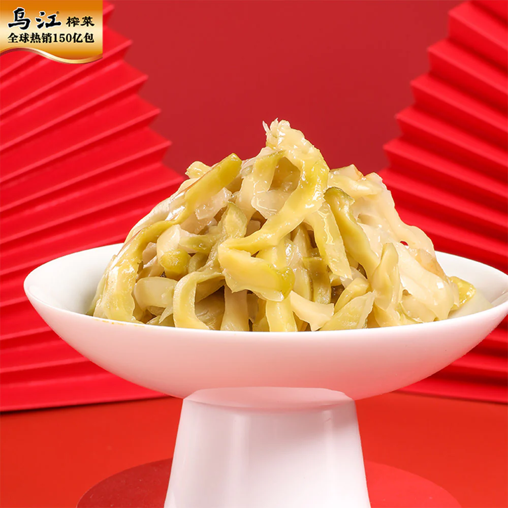 Wujiang Pickled Mustard Tubers, Fresh Flavor, 80g x 4 - Image 2