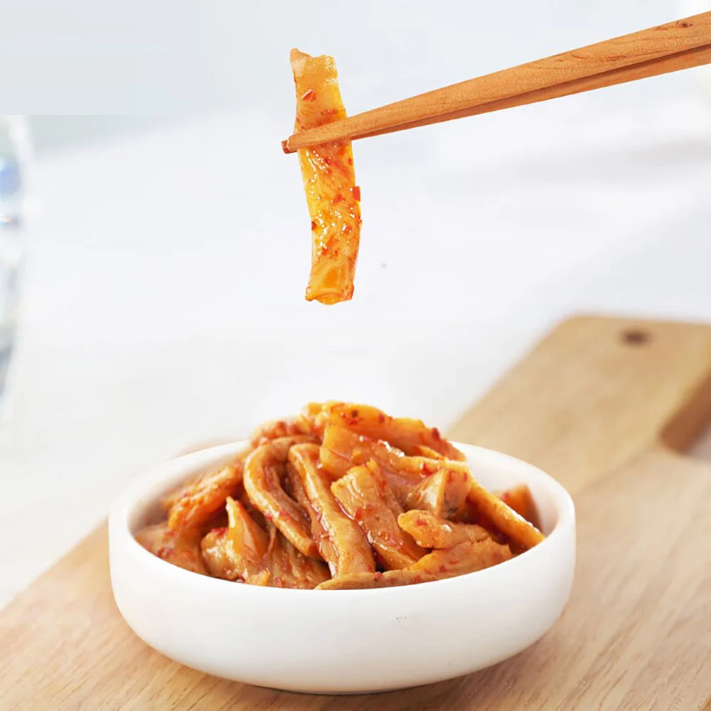 Wujiang Spicy Pickled Radish - 60g x 4 Packs - Image 2