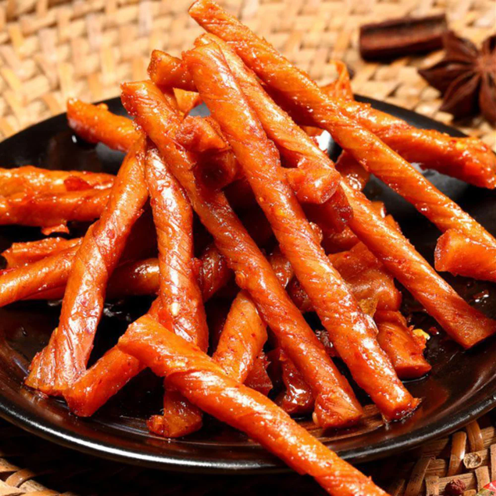 Wulala Mama Garlic Bean Sticks - 100g - Image 3