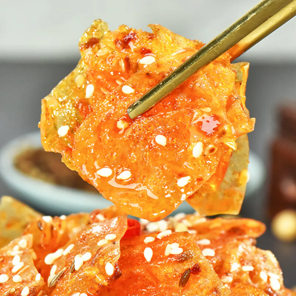 Wulama Spicy Bean Curd Sheets - 220g - Image 2
